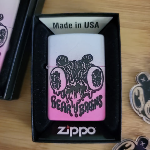BEARBRAINS - Etched Zippo Lighter