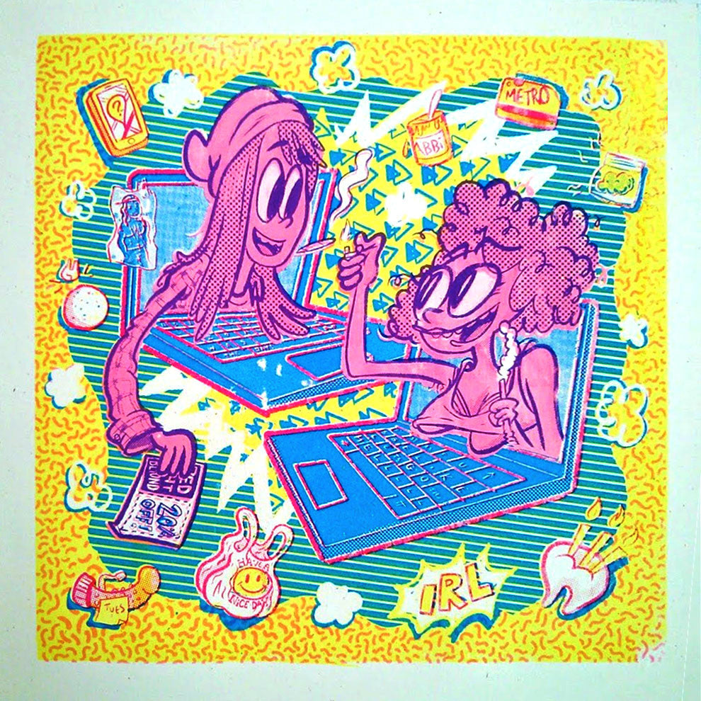 Abbi and Ilana 4eva! - Broad City Screen Print