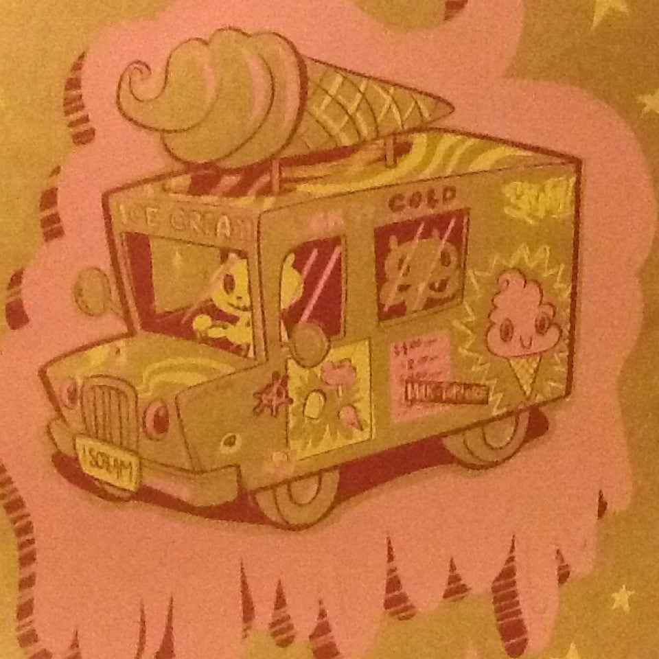 I Scream Truck Print: SALE (-$5)