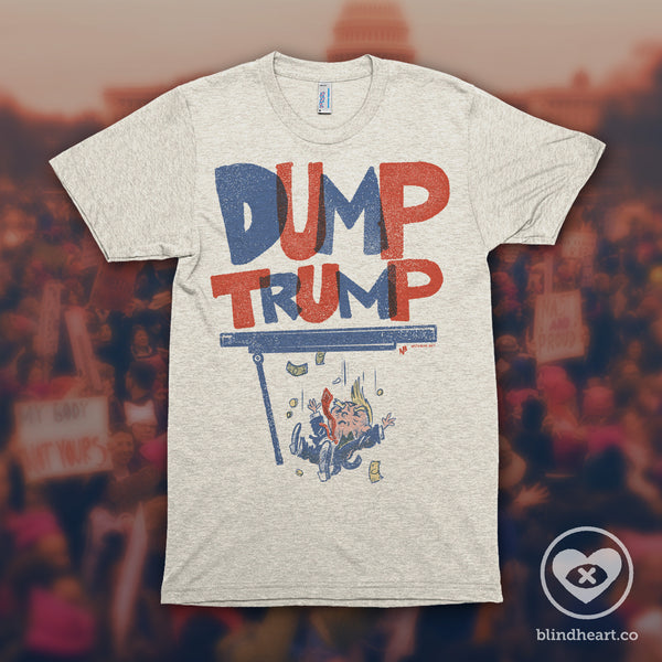 Dump Trump - Made in USA Short sleeve soft t-shirt