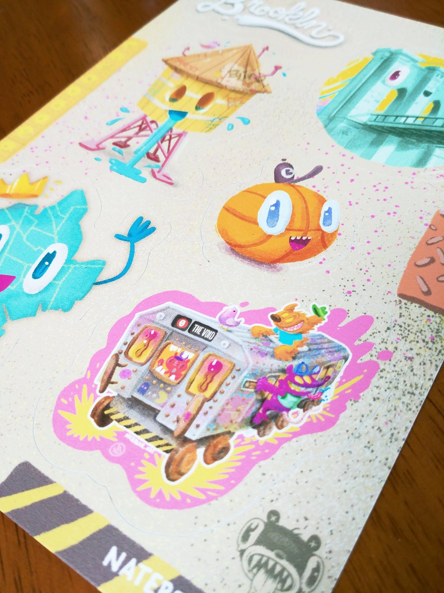 Happy Brooklyn - City Sticker Sheet