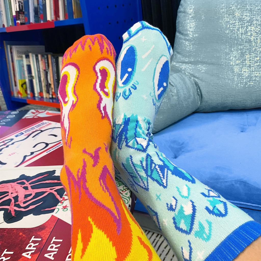 BURNIE & ICEY ~ ADULT
(Pals Socks)