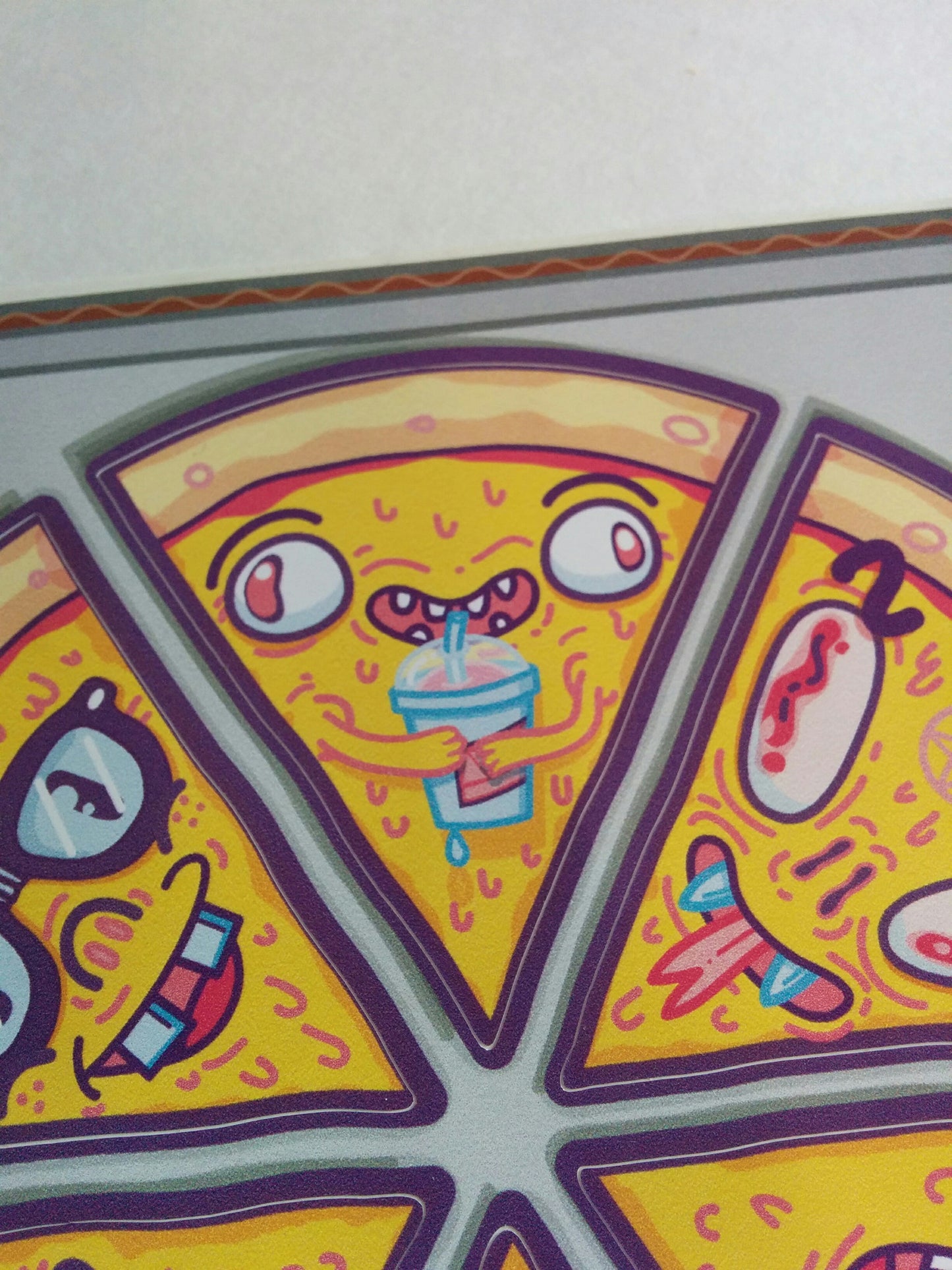 Pizza Pals - Pizza Pie Faces Sticker Sheet