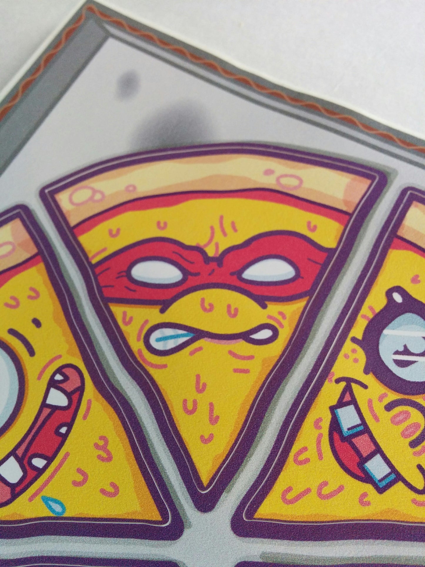 Pizza Pals - Pizza Pie Faces Sticker Sheet