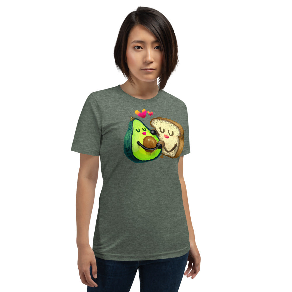 Avocado Toast Love - Short-Sleeve Unisex T-Shirt