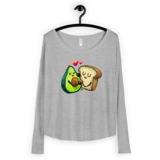 Avocado Toast - Ladies' Long Sleeve Tee