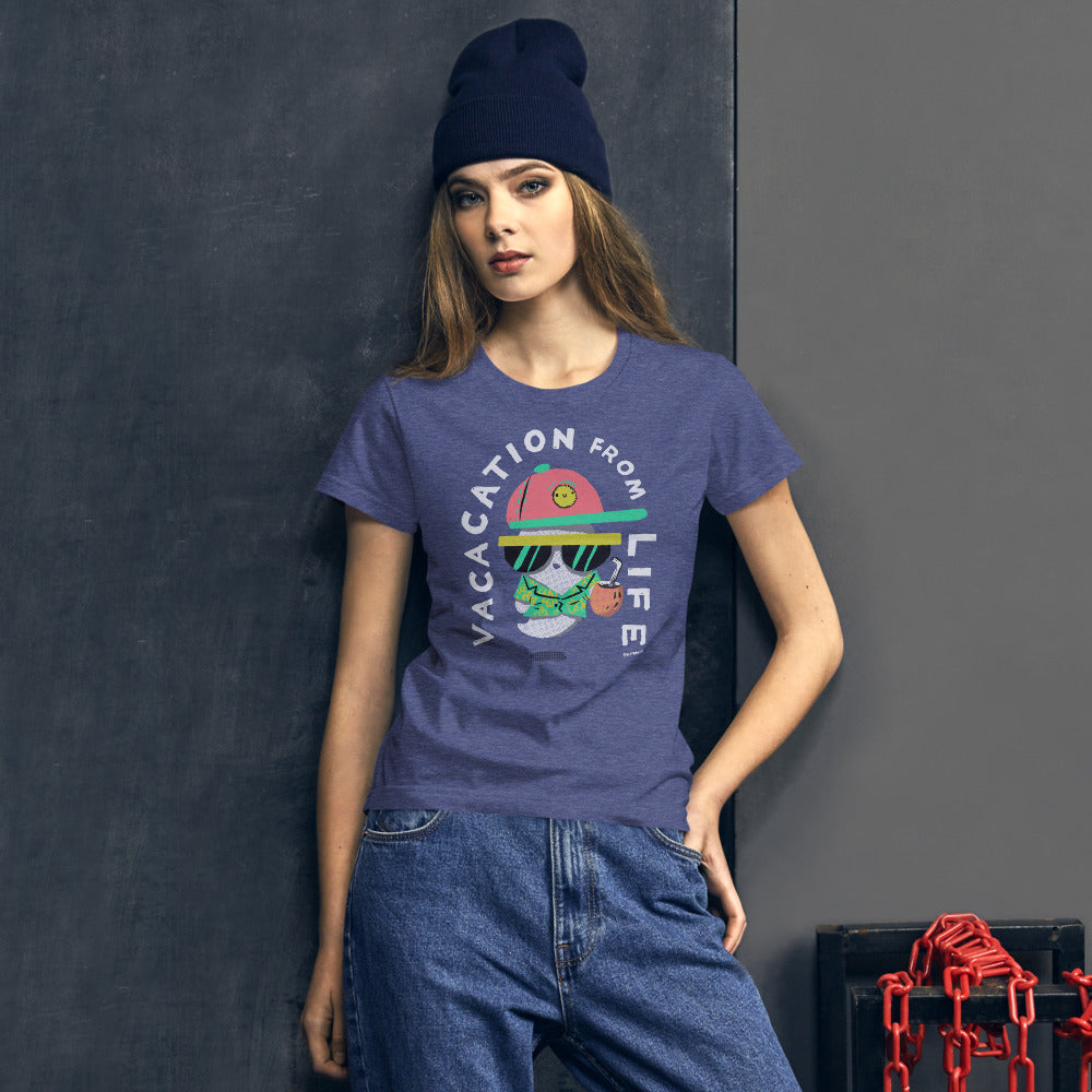 Vacation from Life - Women's short sleeve t-shirt