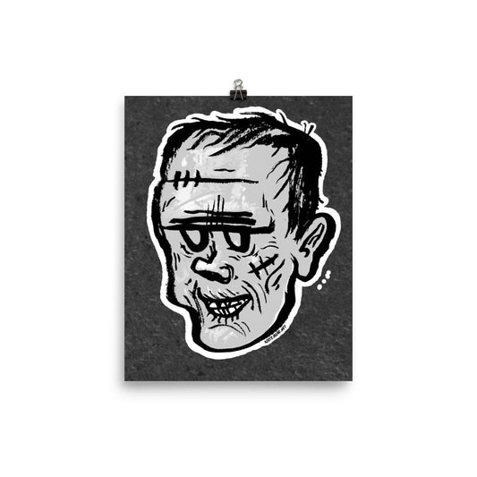 Frankie Head - Art Print Poster