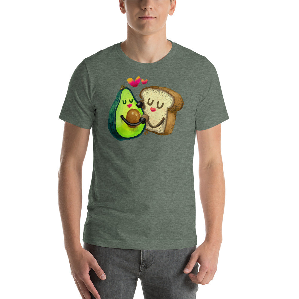 Avocado Toast Love - Short-Sleeve Unisex T-Shirt