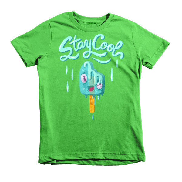Stay Cool (Melting Popsicle) - Short sleeve kids t-shirt