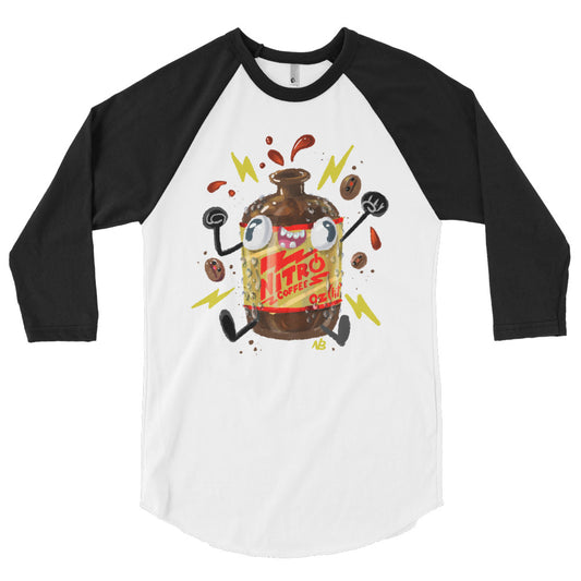 Nitro Coffee - 3/4 sleeve raglan shirt