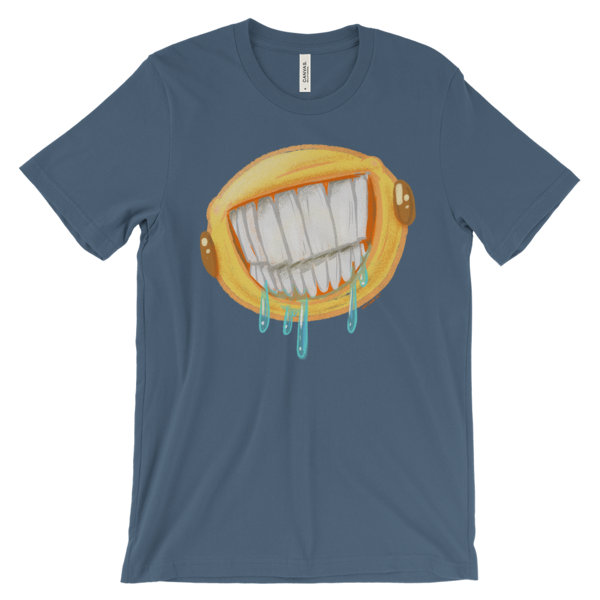 Am I Smiling Enough For You? - Emoji Unisex short sleeve t-shirt