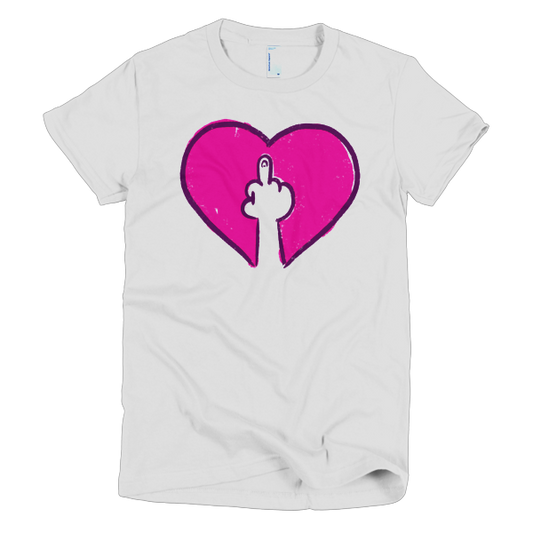 F#©% OFF ...with Love — Short sleeve women's t-shirt