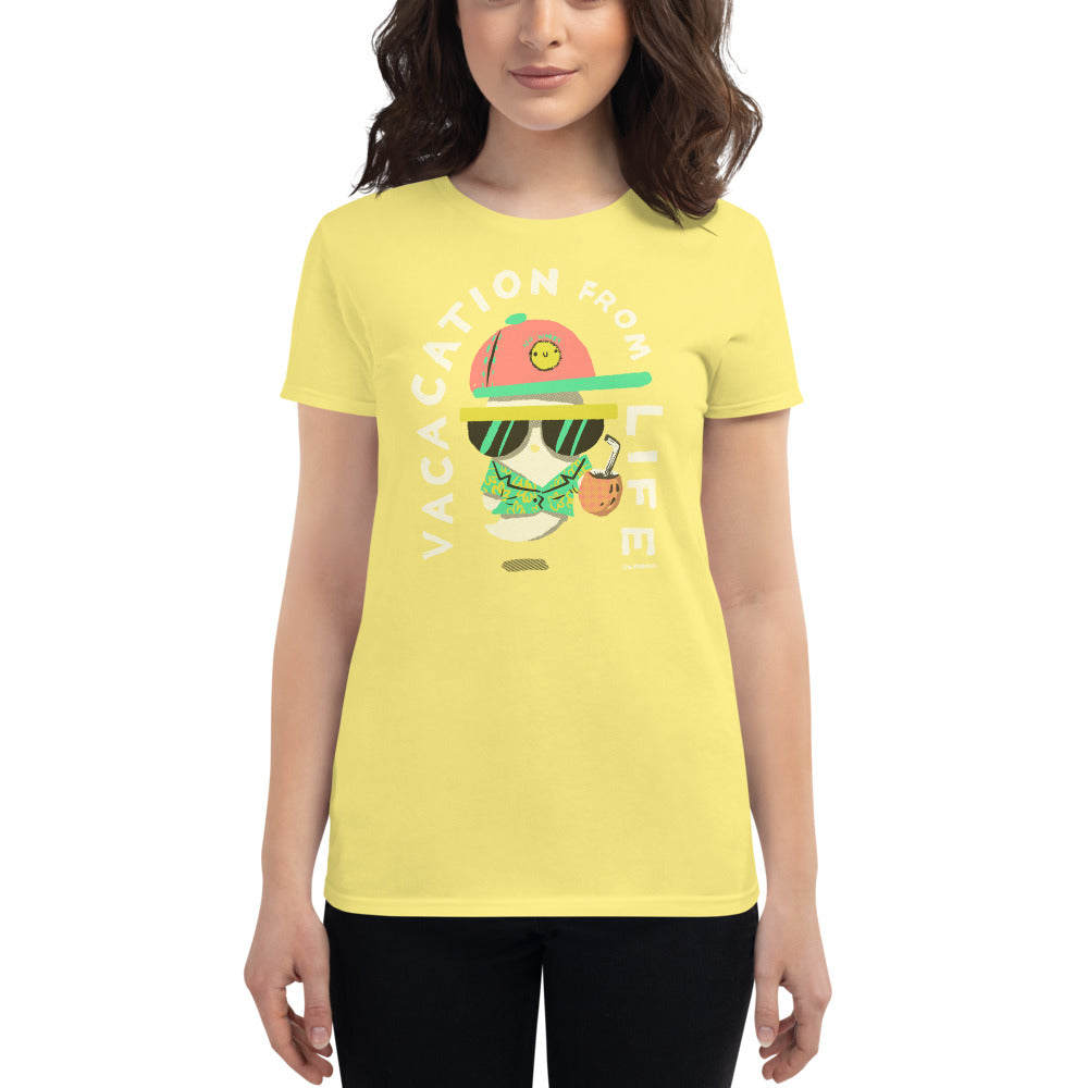 Vacation from Life - Women's short sleeve t-shirt