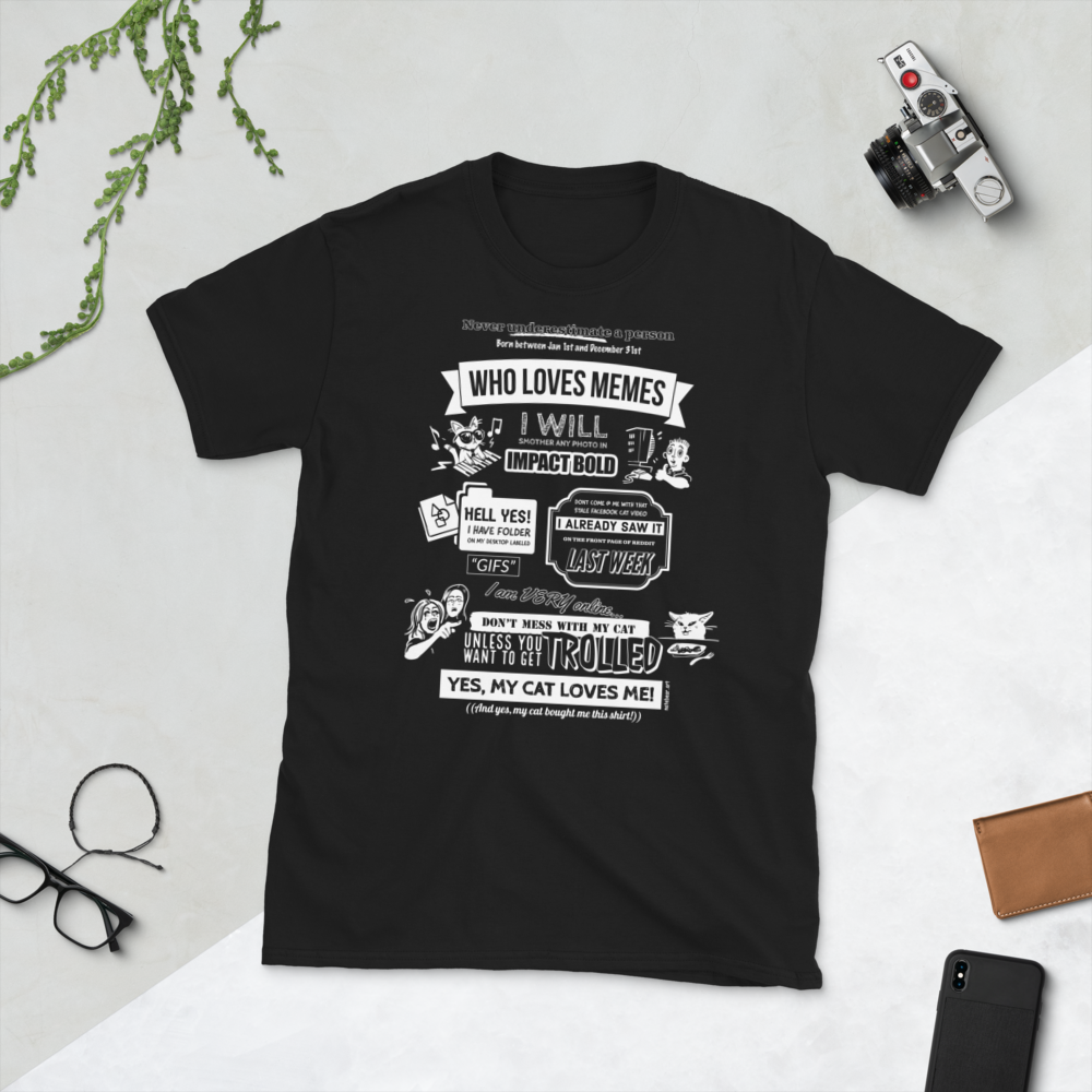 Oddly Specific Shirt with Internet Memes - Short-Sleeve Unisex T-Shirt