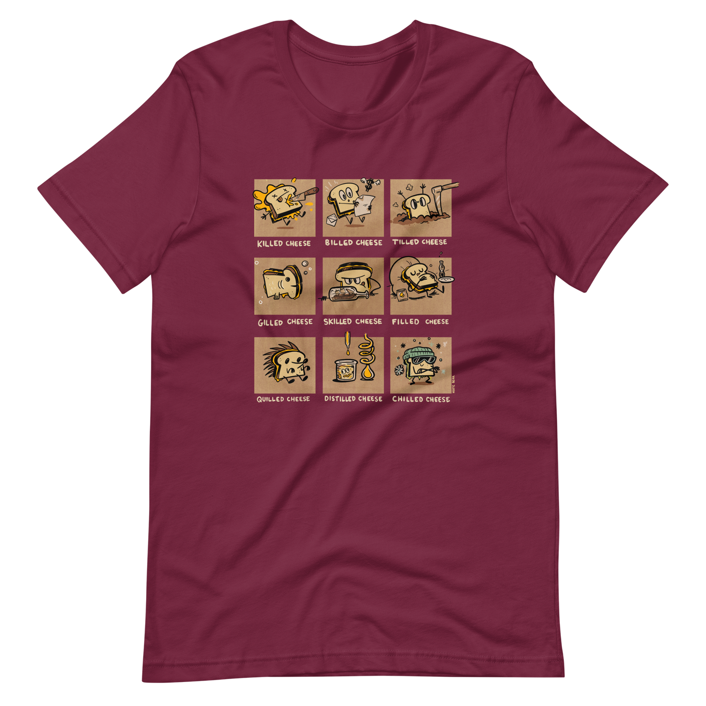 When I'm Not Grillin' (not grilled cheese) - Short-Sleeve Unisex T-Shirt