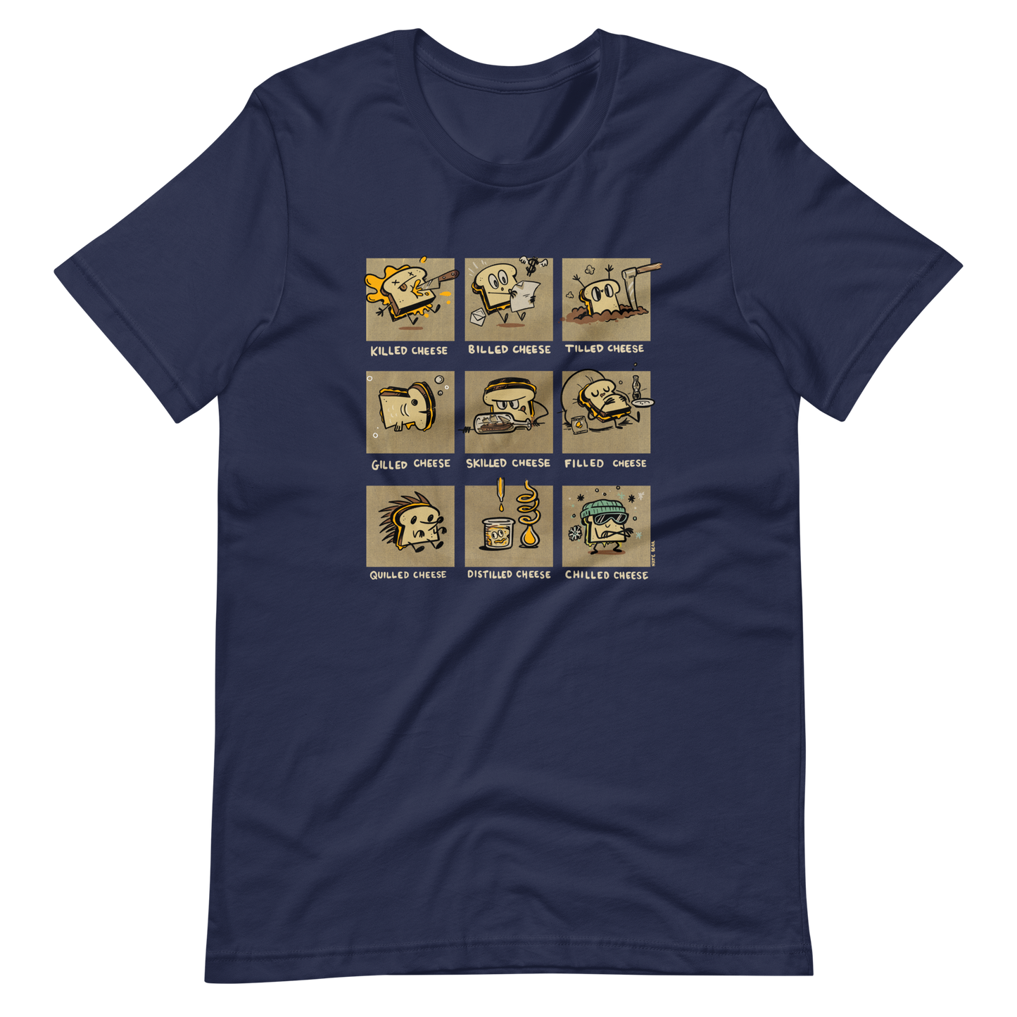 When I'm Not Grillin' (not grilled cheese) - Short-Sleeve Unisex T-Shirt