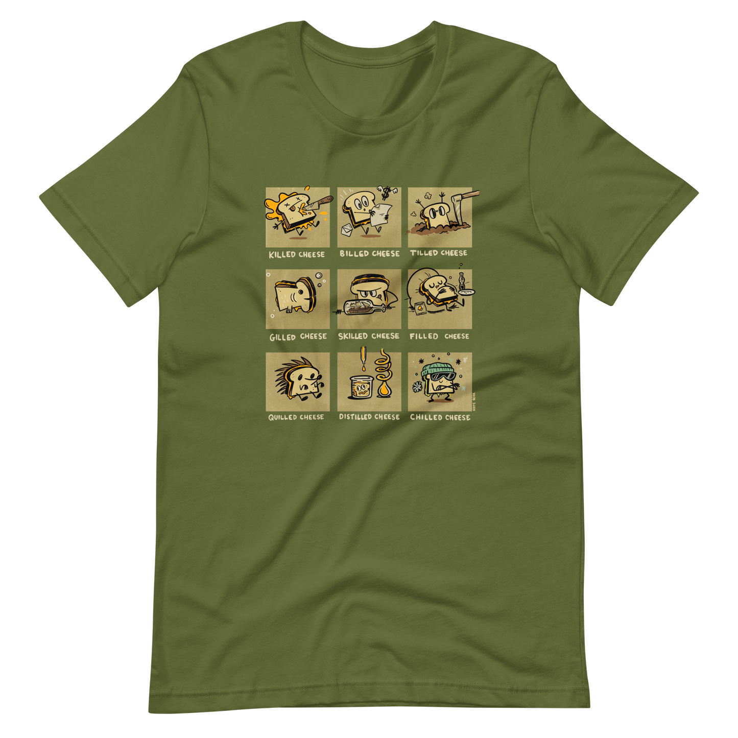 When I'm Not Grillin' (not grilled cheese) - Short-Sleeve Unisex T-Shirt