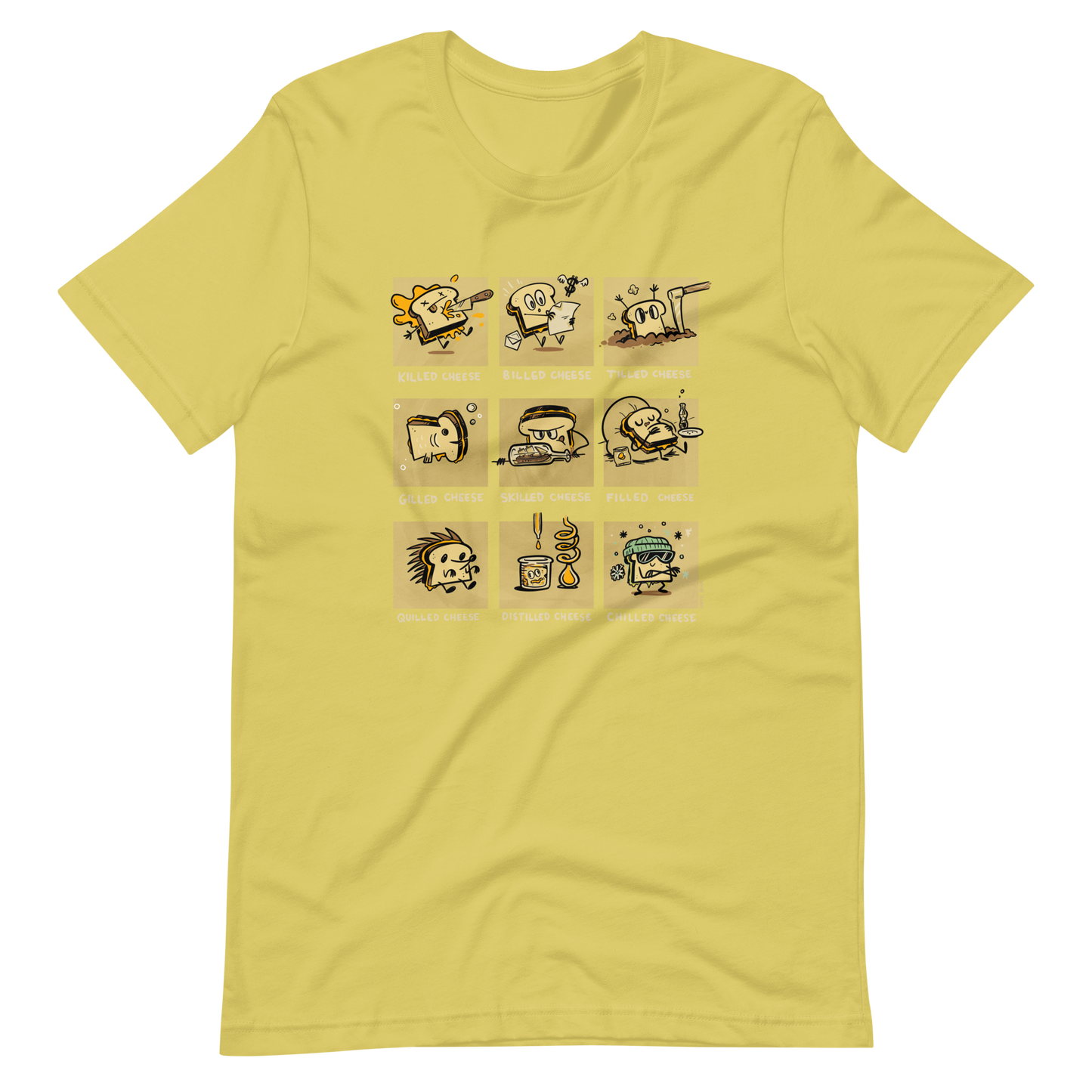 When I'm Not Grillin' (not grilled cheese) - Short-Sleeve Unisex T-Shirt