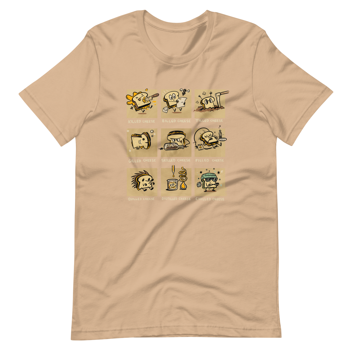 When I'm Not Grillin' (not grilled cheese) - Short-Sleeve Unisex T-Shirt