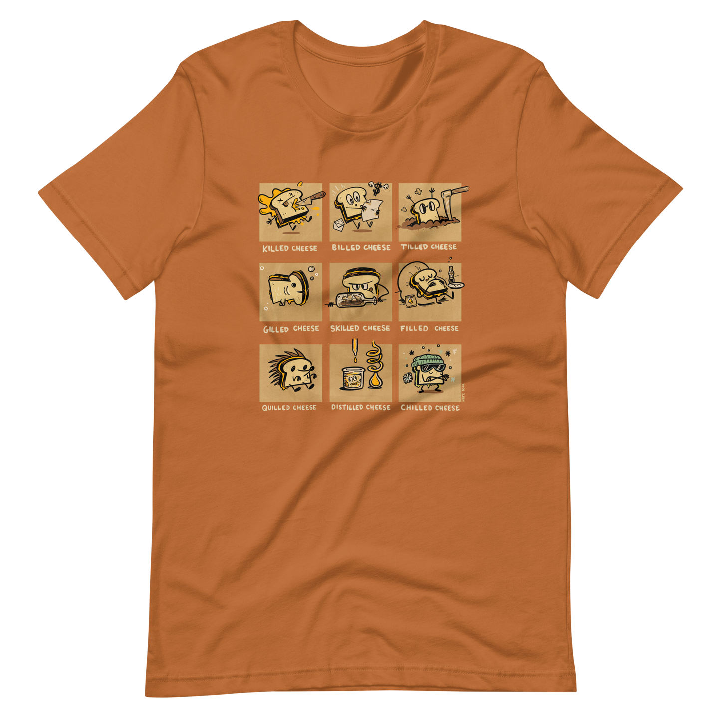 When I'm Not Grillin' (not grilled cheese) - Short-Sleeve Unisex T-Shirt