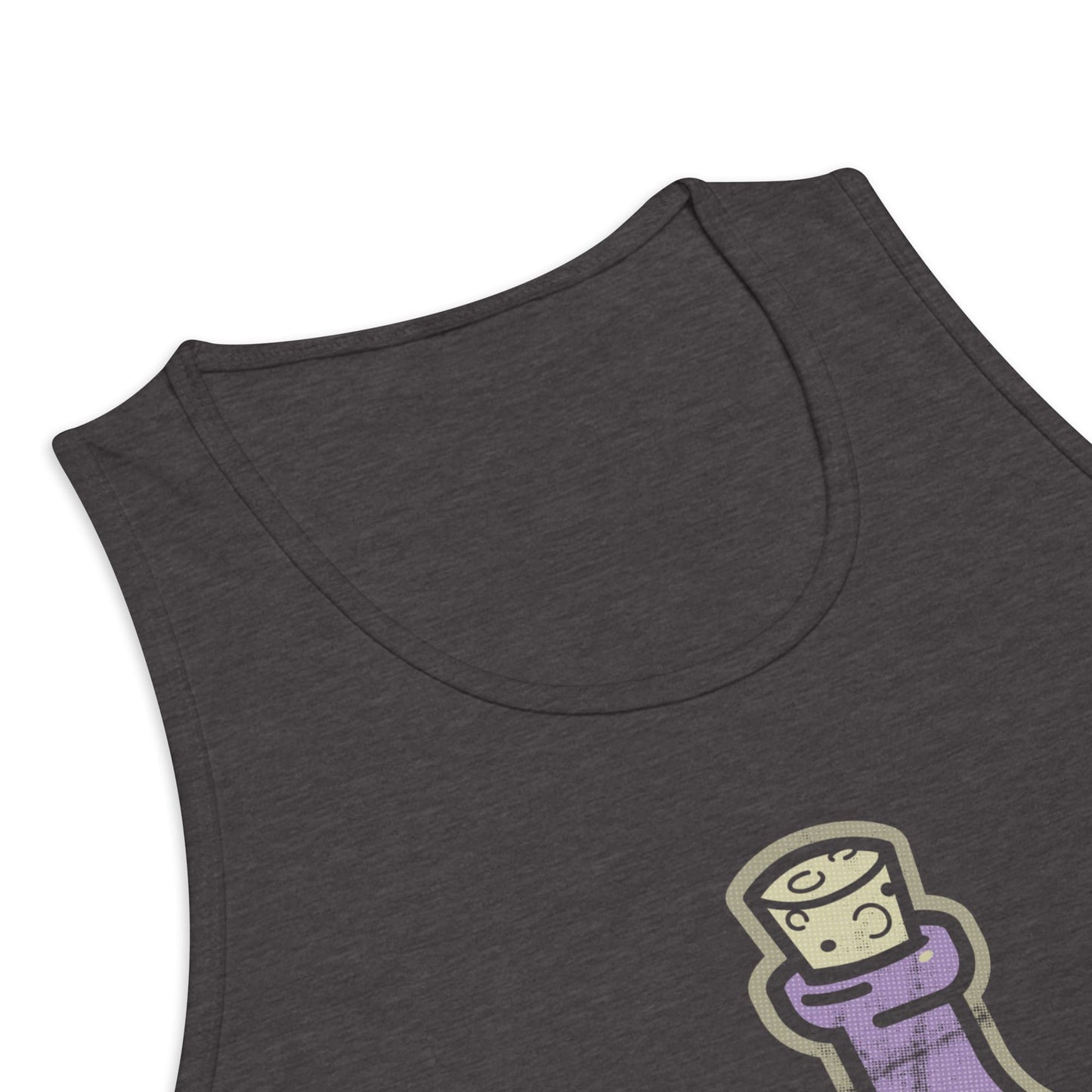 Cat-A-Tonic Bottle - Premium Men's Tank Top | Spooky Graphic Sleeveless Tee