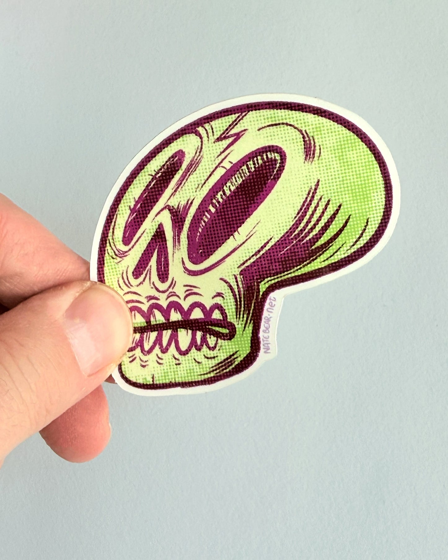 Skull Sticker