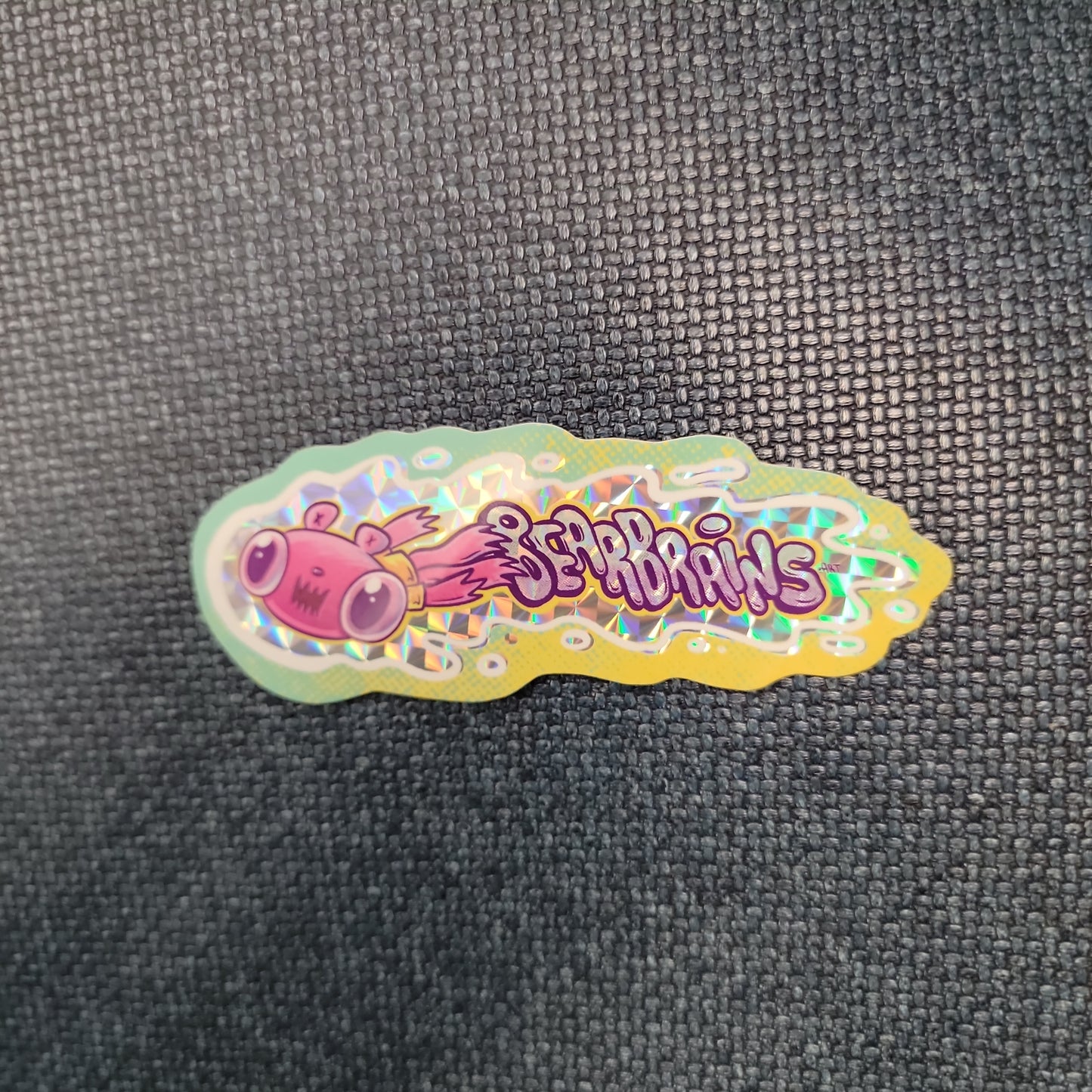 BEARBRAINS Flight - Prismatic Sticker