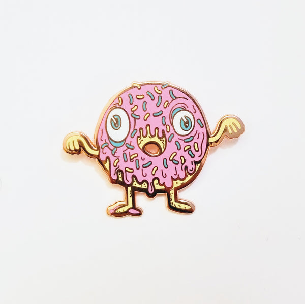 Donut Zombie Pin