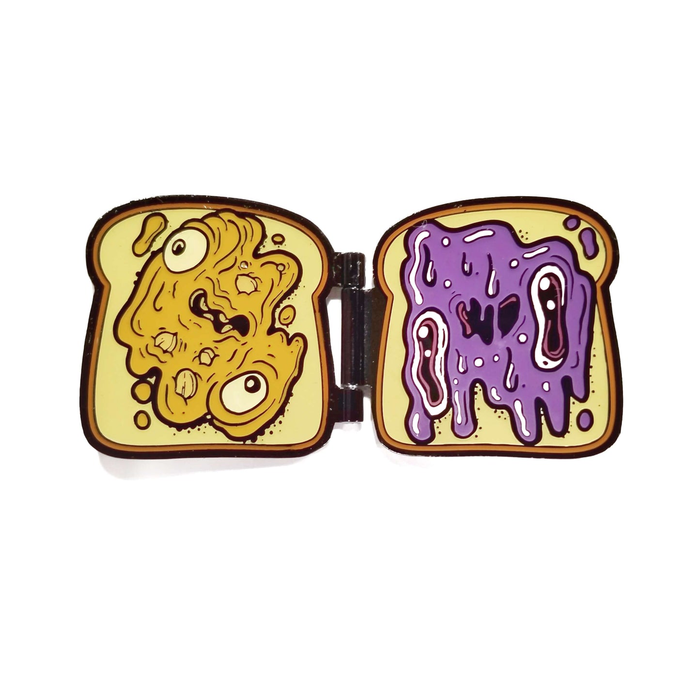 PBJ Hinged Enamel Pin