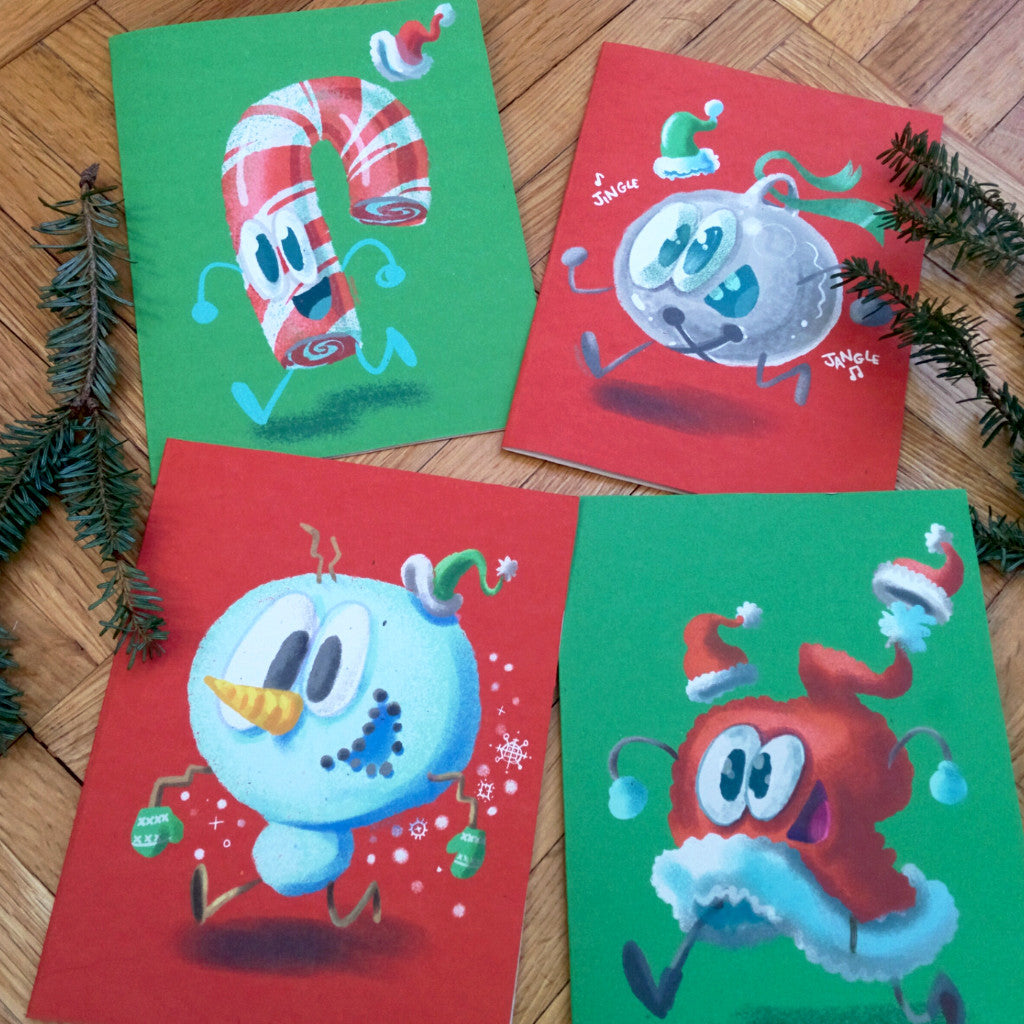 Hat-py Holiday Card Set