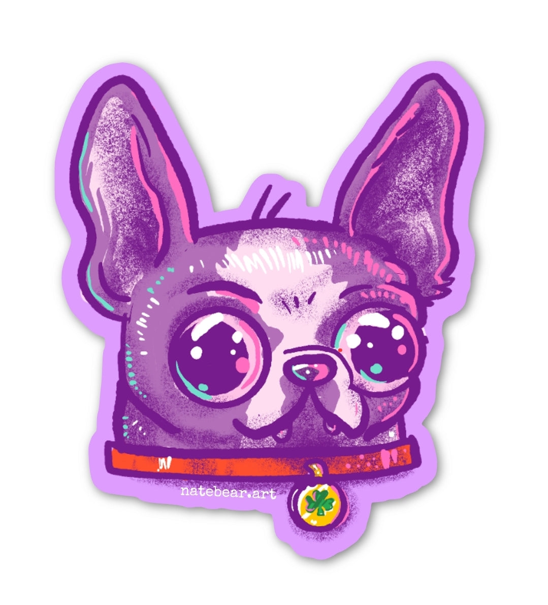 Boston Terrier Sticker 3in