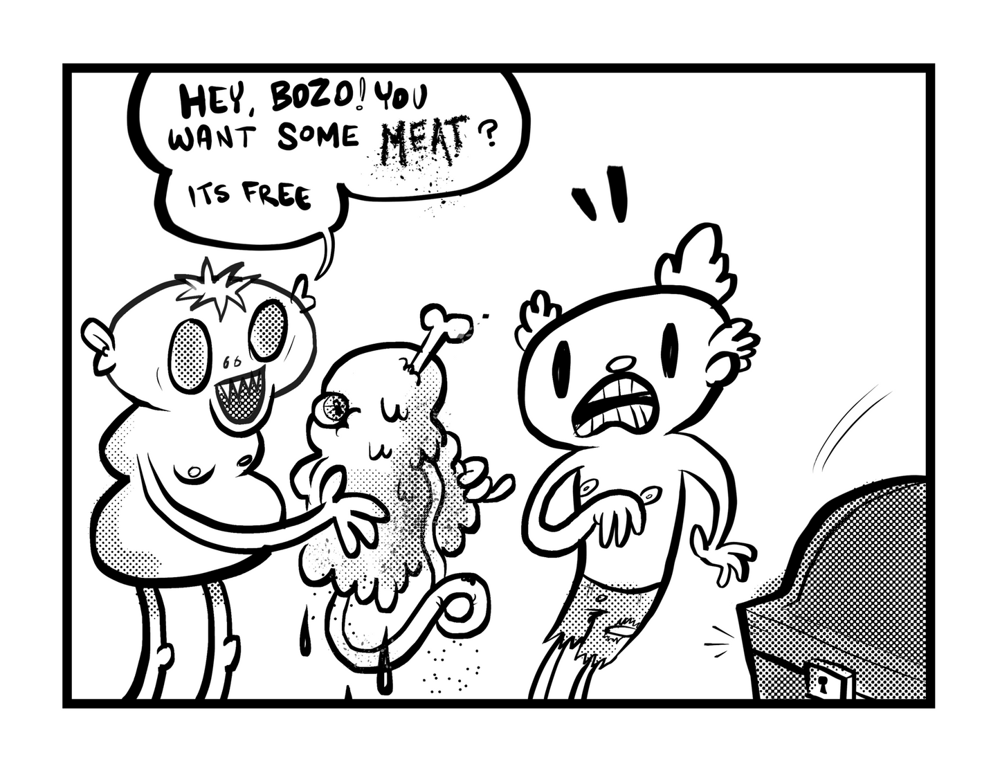 Comic: Who Wants Meat