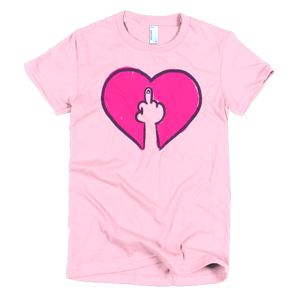 F#©% OFF ...with Love — Short sleeve women's t-shirt