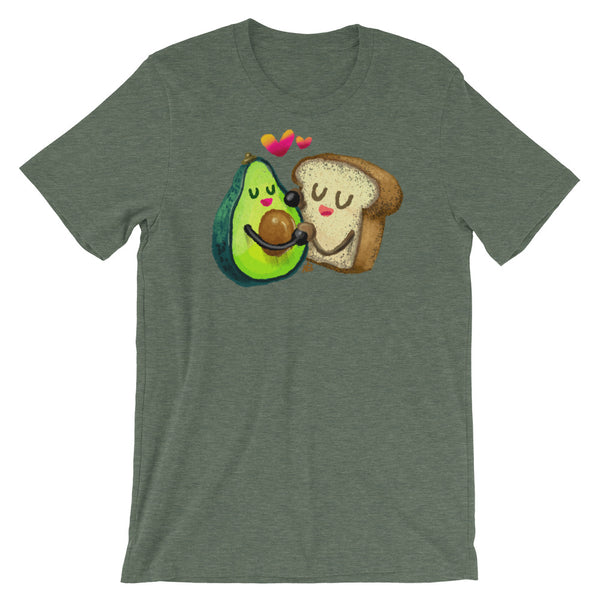Avocado Toast Love - Short-Sleeve Unisex T-Shirt