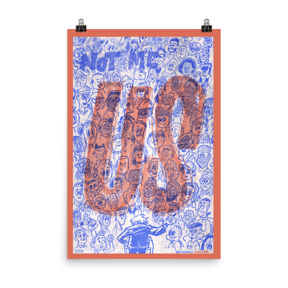 Not Me Us - Poster