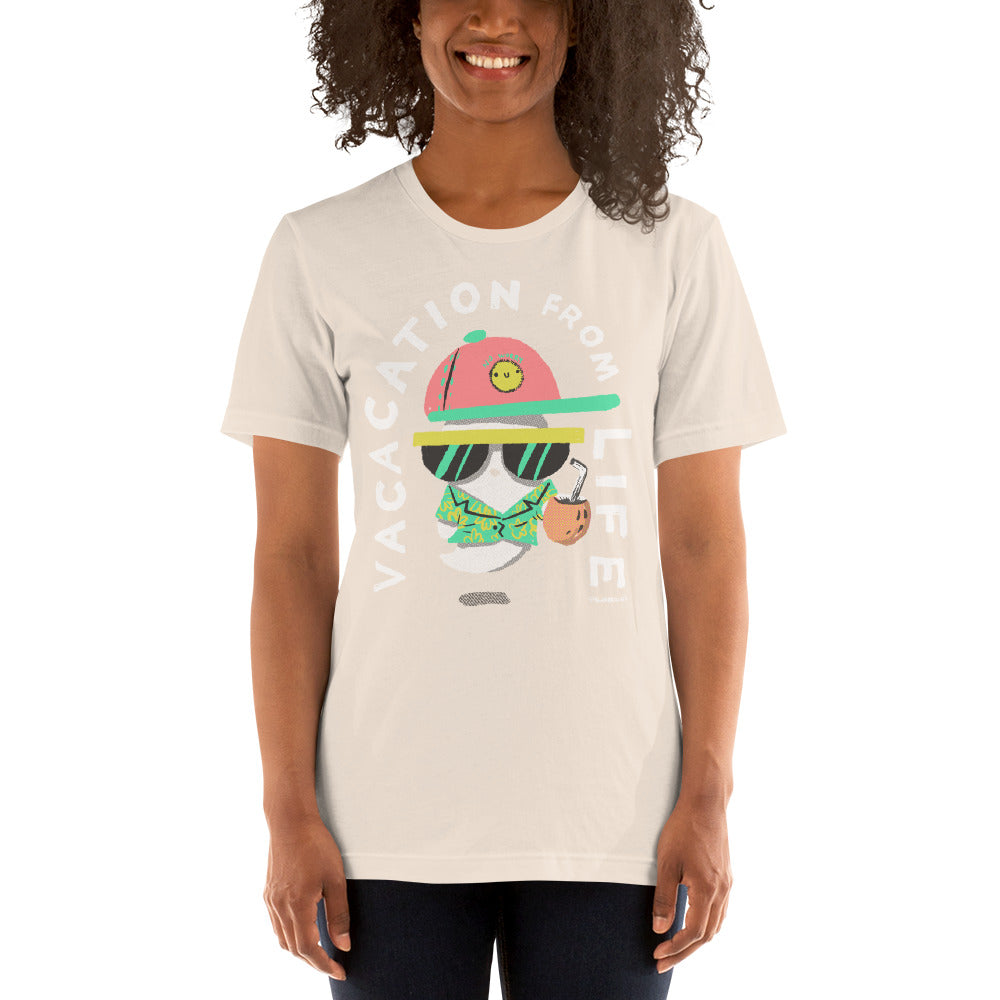 Vacation from Life - Short-Sleeve Unisex T-Shirt