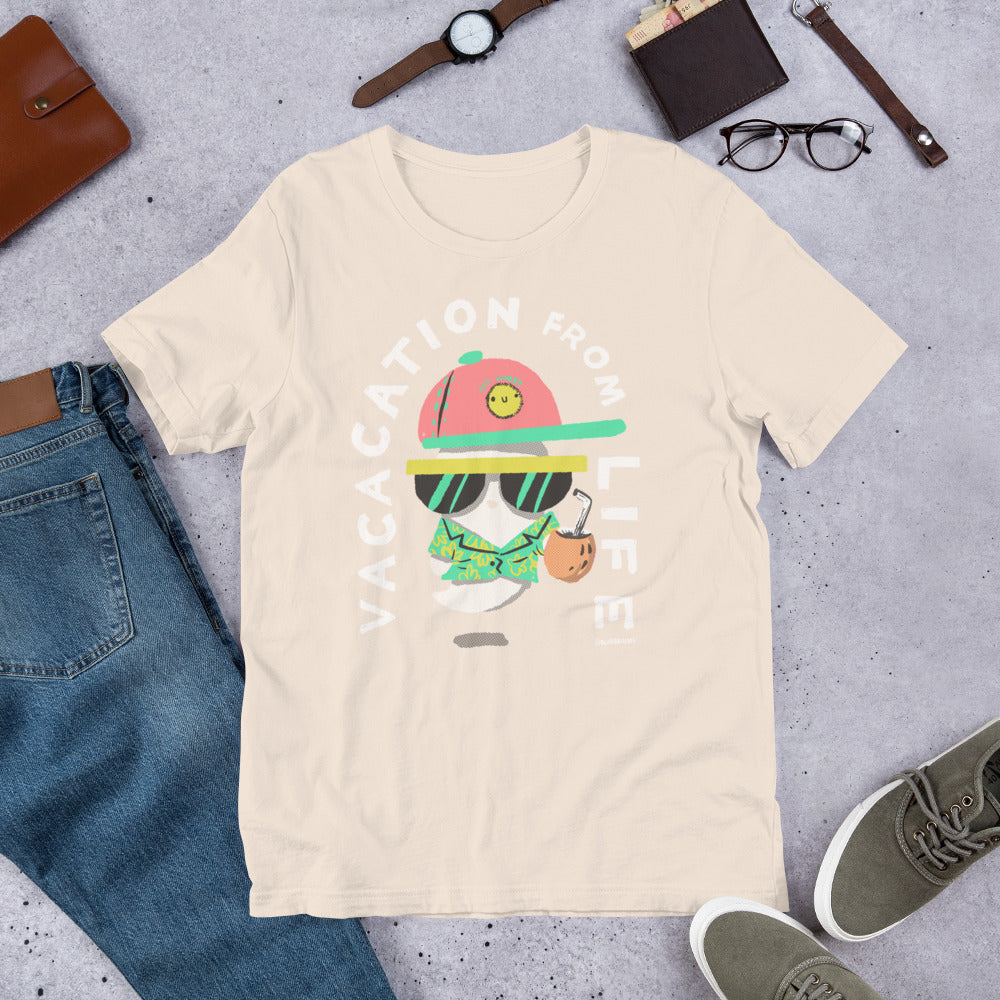 Vacation from Life - Short-Sleeve Unisex T-Shirt