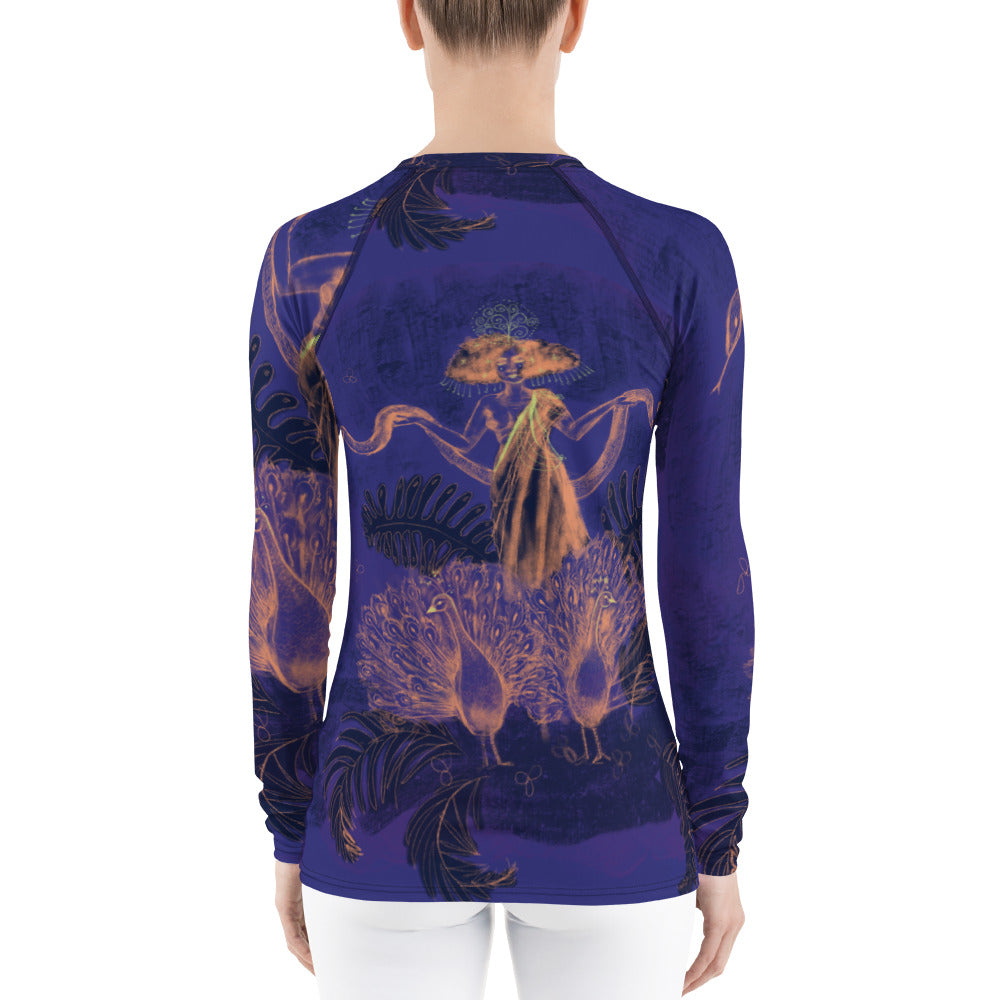 Tropical Tarot, Women's Rash Guard