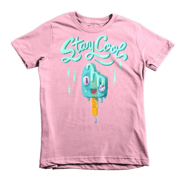 Stay Cool (Melting Popsicle) - Short sleeve kids t-shirt