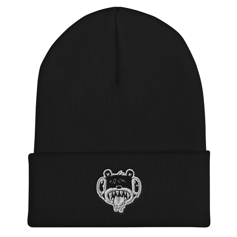 Noodle Bear Cuffed Beanie