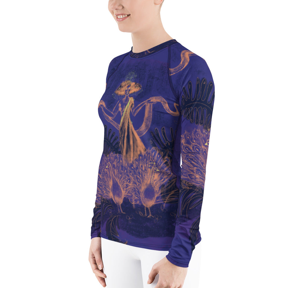 Tropical Tarot, Women's Rash Guard