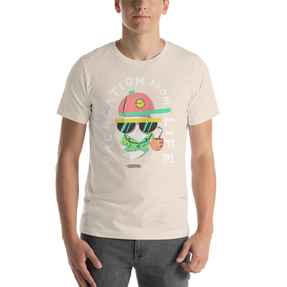 Vacation from Life - Short-Sleeve Unisex T-Shirt