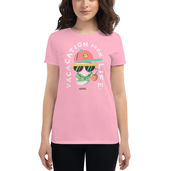 Vacation from Life - Women's short sleeve t-shirt