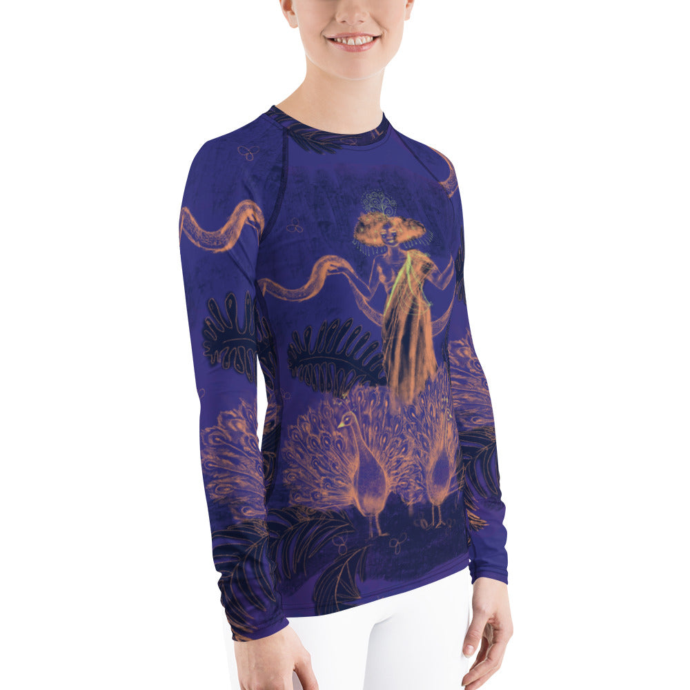 Tropical Tarot, Women's Rash Guard