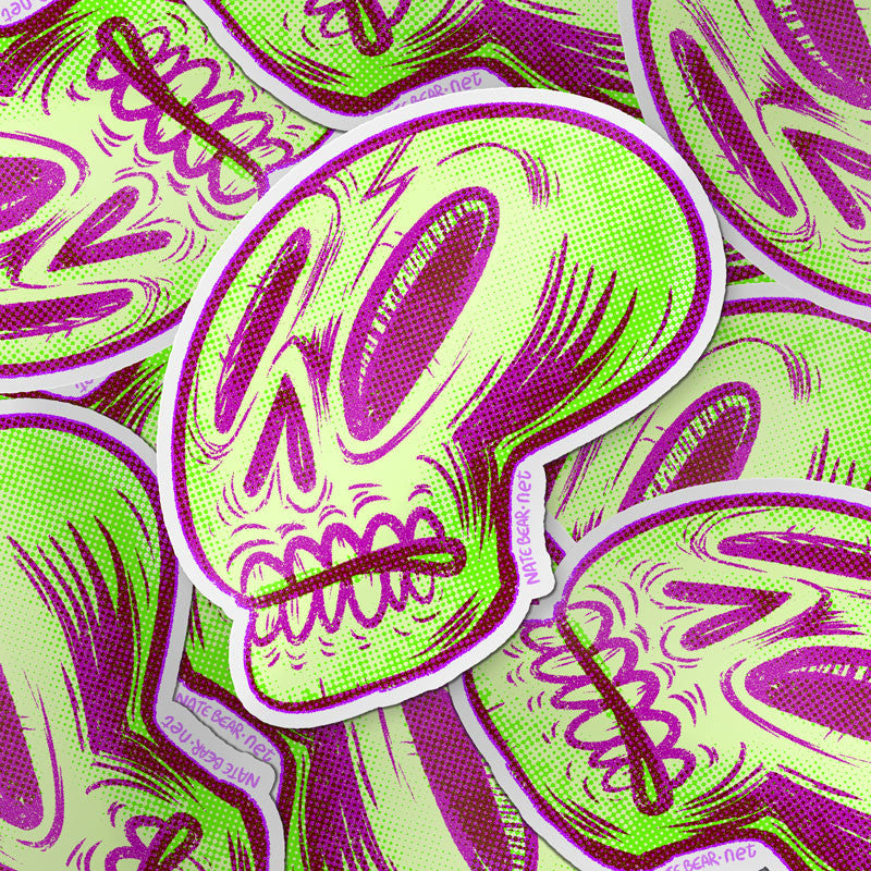 Skull Sticker