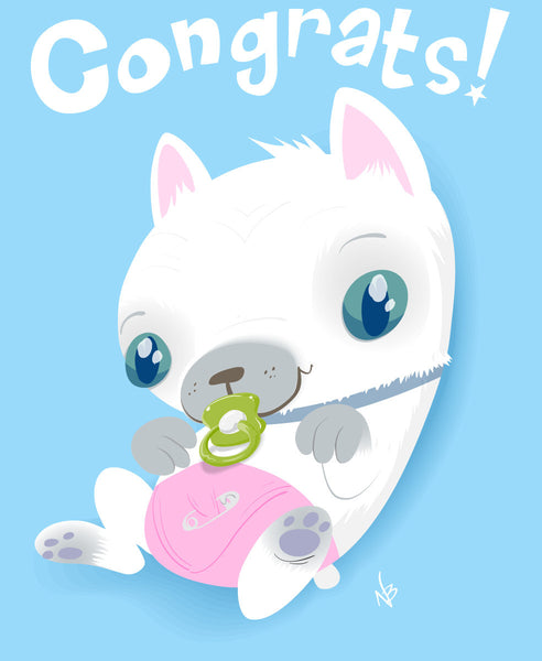 Card: Congrats Puppy