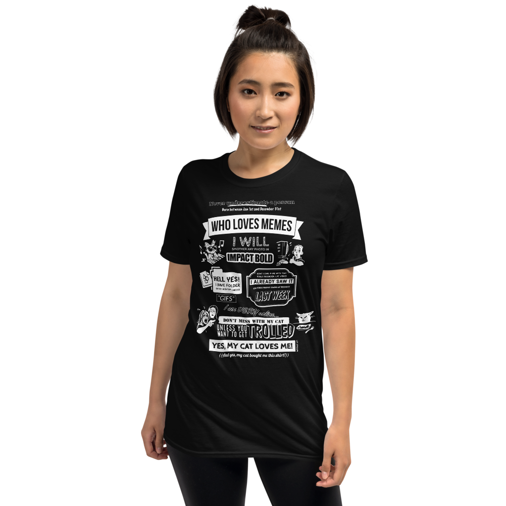 Oddly Specific Shirt with Internet Memes - Short-Sleeve Unisex T-Shirt